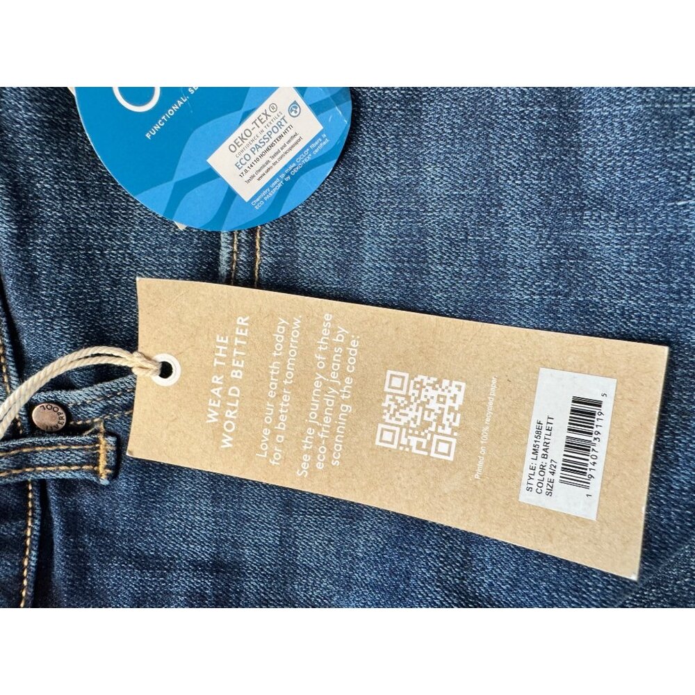 Liverpool ECO Logical Size 4/27 Bartlett Blue Jeans NWT - Picture 4 of 11